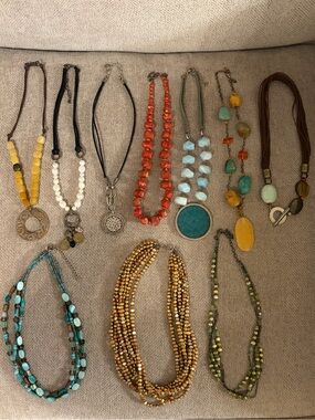 Bundle of 10 Vintage Silpada Necklaces
